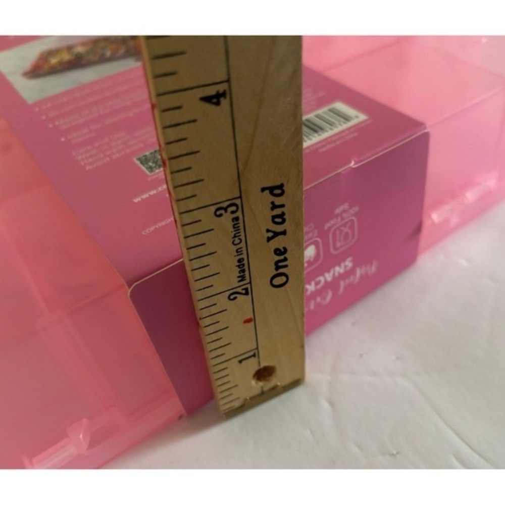 Cook With Color Perfect On-The-Go Snack Box Pink 24 Compartments - Picture 3 of 3